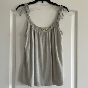 Madewell tank top, size XS, gray color